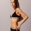 Sutien triunghiular Icon din bumbac și Modal, cu căptușeală ușoară
