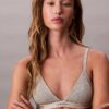 Sutien triunghiular Unlined din Cotton Stretch Heritage