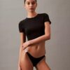 Tanga cu logo iconic Thong