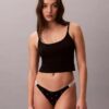 Tanga cu logo iconic Thong