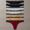 Thong cu logo Icon, pachet de 7 bucăți
