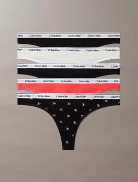 Thong cu logo iconic, pachet de 5
