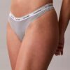 Thong cu talie joasă, pachet de 3 bucăți, cu logo Icon