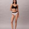 Thong elastică din microfibră cu monogramă grafică Thong elastică din microfibră cu monogramă grafică