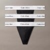 Thong Icon din bumbac Cotton Stretch, pachet de 3