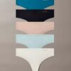 Thong Invisibles, pachet de 5 Thong Invisibles, pachet de 5