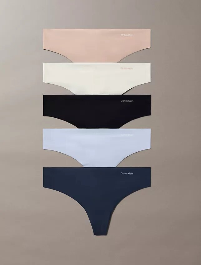 Thong Invisibles, pachet de 5 Thong Invisibles, pachet de 5