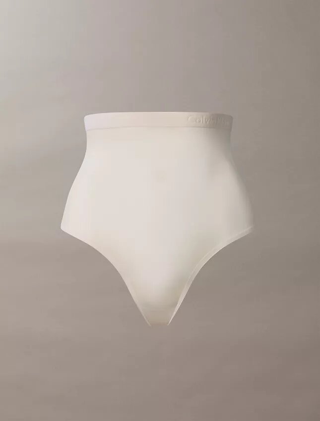 Thong minimalistă din plasă cu talie înaltă Thong minimalistă din plasă cu talie înaltă