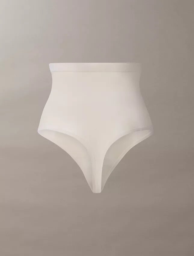 Thong minimalistă din plasă cu talie înaltă Thong minimalistă din plasă cu talie înaltă