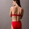 Top de bikini modern cu logo triunghiular Top de bikini modern cu logo triunghiular