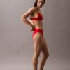 Top de bikini modern cu logo triunghiular Top de bikini modern cu logo triunghiular