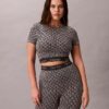 Top modelatoare de lenjerie modelatoare cu mâneci scurte Top modelatoare de lenjerie modelatoare cu mâneci scurte