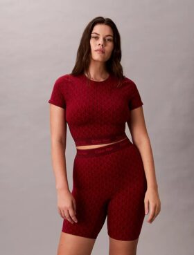 Top modelatoare de lenjerie modelatoare cu mâneci scurte