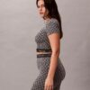 Top modelatoare de lenjerie modelatoare cu mâneci scurte Top modelatoare de lenjerie modelatoare cu mâneci scurte