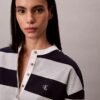Topura Henley cu dungi Varsity