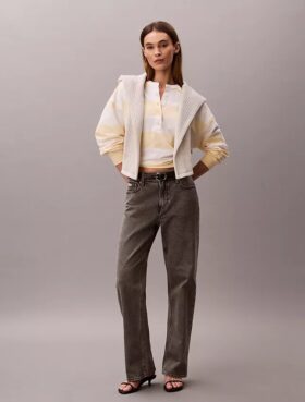 Topura Henley cu dungi Varsity