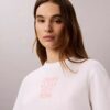Tricou CK One cu imprimeu fotografic și croială drept