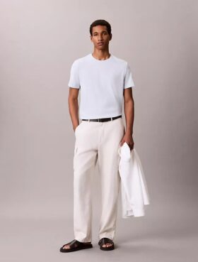 Tricou clasic cu dungi