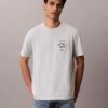 Tricou clasic cu grafică circulară cu logo Tricou clasic cu grafică circulară cu logo