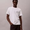 Tricou clasic cu grafică circulară cu logo Tricou clasic cu grafică circulară cu logo
