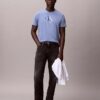 Tricou clasic cu grafică cu monogramă dublă Tricou clasic cu grafică cu monogramă dublă