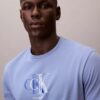 Tricou clasic cu grafică cu monogramă dublă Tricou clasic cu grafică cu monogramă dublă