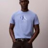 Tricou clasic cu grafică cu monogramă dublă Tricou clasic cu grafică cu monogramă dublă