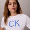 Tricou clasic cu grafică Monogram Nyc