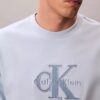 Tricou clasic cu grafică Monologo