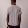 Tricou clasic cu guler în V Liquid Touch
