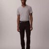 Tricou clasic cu guler în V Liquid Touch