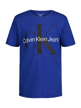 Tricou clasic cu guler rotund Monologo pentru băieți Tricou clasic cu guler rotund Monologo pentru băieți