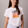 Tricou clasic cu imprimeu apus de soare Tricou clasic cu imprimeu apus de soare