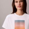 Tricou clasic cu imprimeu apus de soare Tricou clasic cu imprimeu apus de soare
