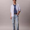 Tricou clasic cu imprimeu Ckj