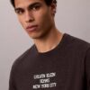 Tricou clasic cu imprimeu Ckj