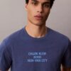 Tricou clasic cu imprimeu Ckj