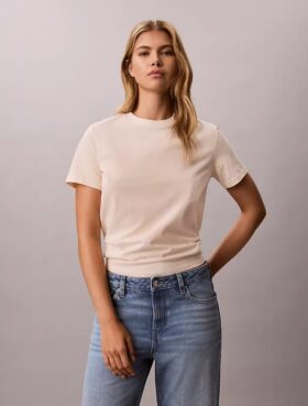 Tricou clasic cu imprimeu floral