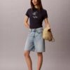 Tricou clasic cu imprimeu floral Tricou clasic cu imprimeu floral