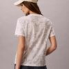 Tricou clasic cu imprimeu floral Tricou clasic cu imprimeu floral