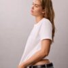 Tricou clasic cu imprimeu grafic cu logo suprapus