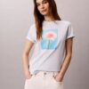 Tricou clasic cu imprimeu margaretă Tricou clasic cu imprimeu margaretă