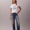 Tricou clasic cu imprimeu margaretă Tricou clasic cu imprimeu margaretă