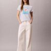 Tricou clasic cu imprimeu margaretă Tricou clasic cu imprimeu margaretă