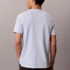 Tricou clasic cu imprimeu Monogram Line