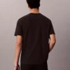 Tricou clasic cu imprimeu Monogram Line