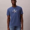 Tricou clasic cu imprimeu Monologo