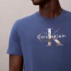 Tricou clasic cu imprimeu Monologo