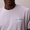 Tricou clasic cu imprimeu Monologo