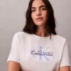Tricou clasic cu imprimeu Script Monologo Tricou clasic cu imprimeu Script Monologo